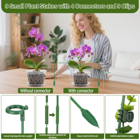Jollidecor orchid saucers protecting surfaces during repotting