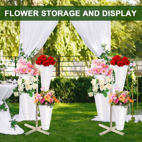 JolliKids wedding and garden display setup in a venue