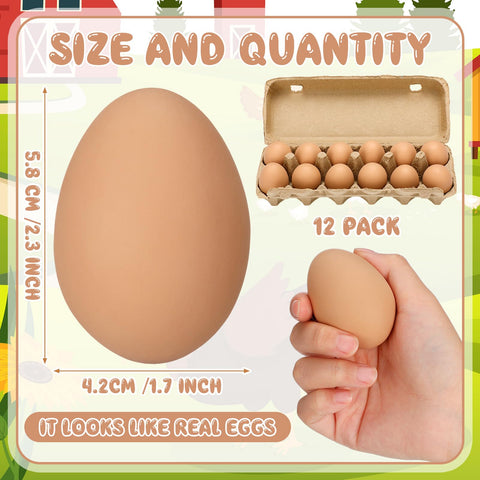 JolliLudo anti-pecking nest eggs protect real eggs in the chicken coop.