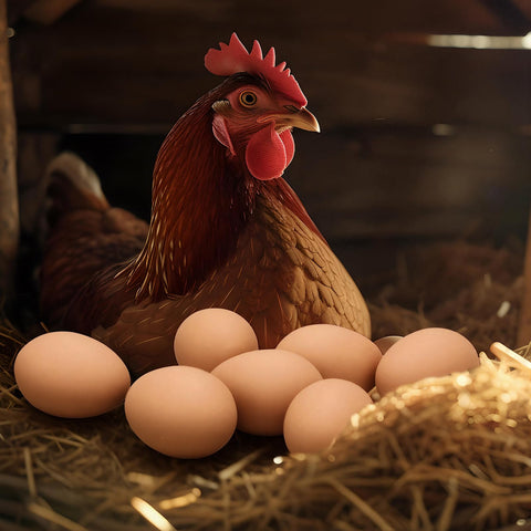 JolliLudo easy-clean reusable eggs simplify maintenance and egg collection.