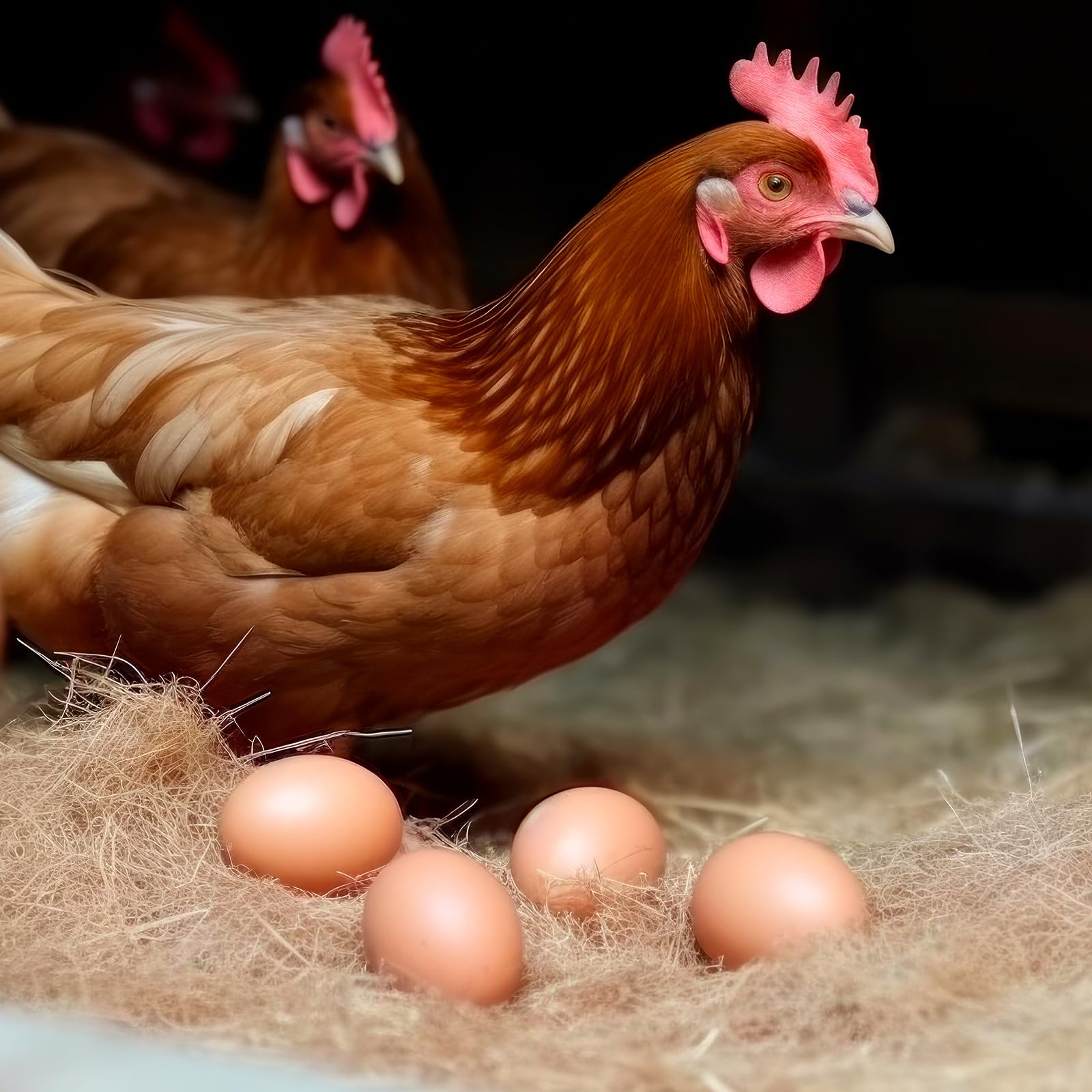 JolliLudo rubber nest egg uses in coops and other poultry setups for training