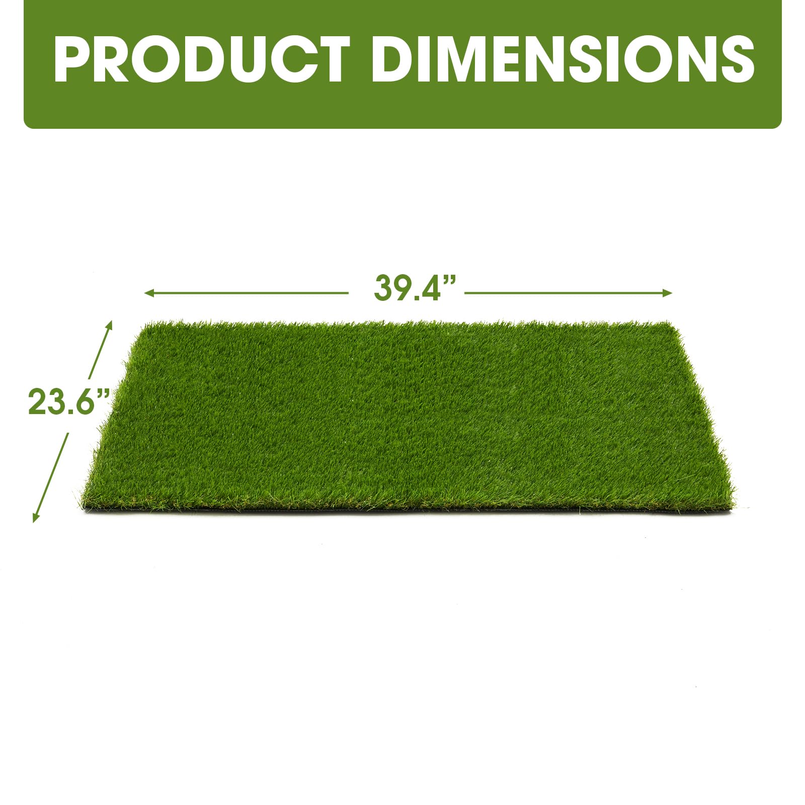 JOLLYDAY artificial grass indoor outdoor mats suitable for versatile spaces.