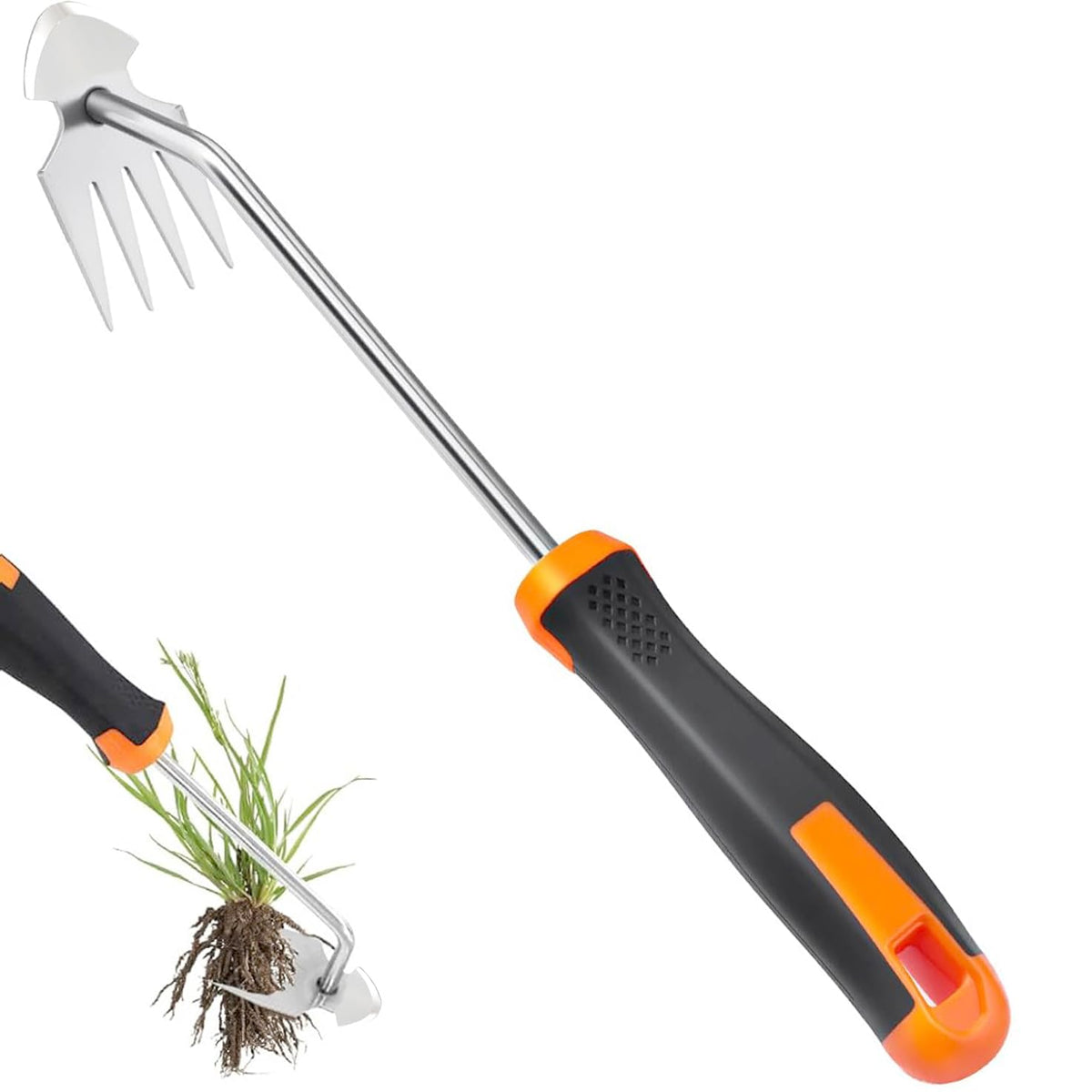 JOMISLI weed puller tool with ergonomic handle for comfortable long use