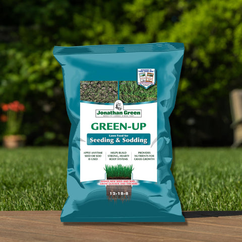 Jonathan Green 12-18-8 NPK formula highlights balanced nutrients for seedling growth
