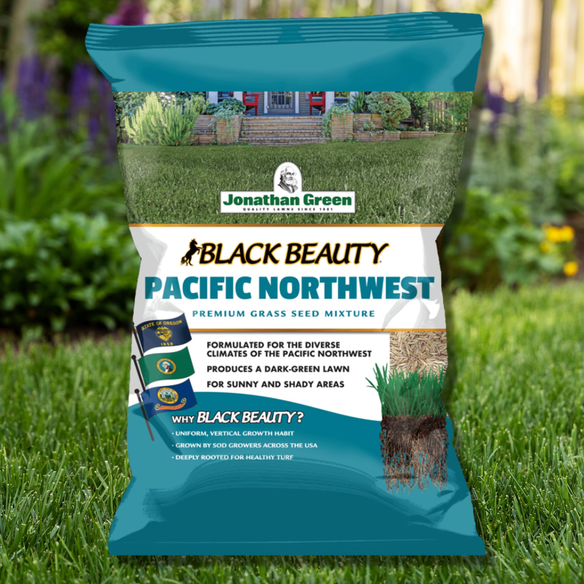Jonathan Green deep-rooted roots and wax-coated leaves improve moisture retention.