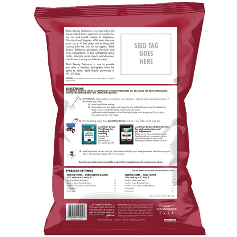 Jonathan Green Delmarva lawn seed spread for even overseeding and new lawns