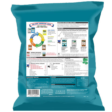Jonathan Green Green-Up sodding fertilizer promotes quick establishment and dense turf