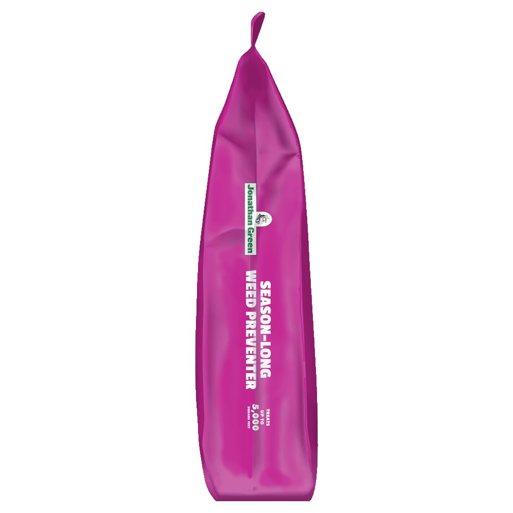 Jonathan Green weed preventer protecting 100+ ornamentals on label.