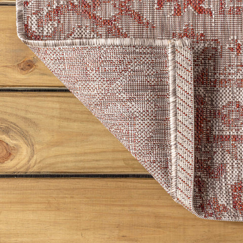 JONATHAN Y Boho Medallion features a borderless design suited for indoor-outdoor use.