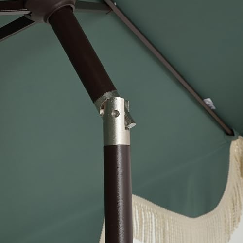 Jonathan Y Collins umbrella UV protection helps block harsh sun.