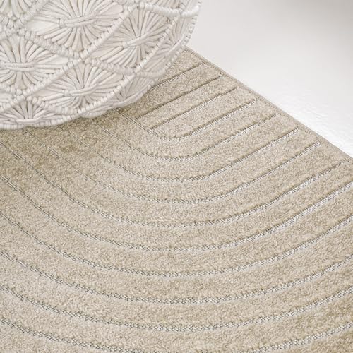 JONATHAN Y Hallie rug with rug pad enhances stability and comfort
