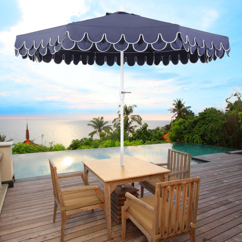 Jonathan Y Tracy auto-tilt crank lets you angle shade effortlessly.