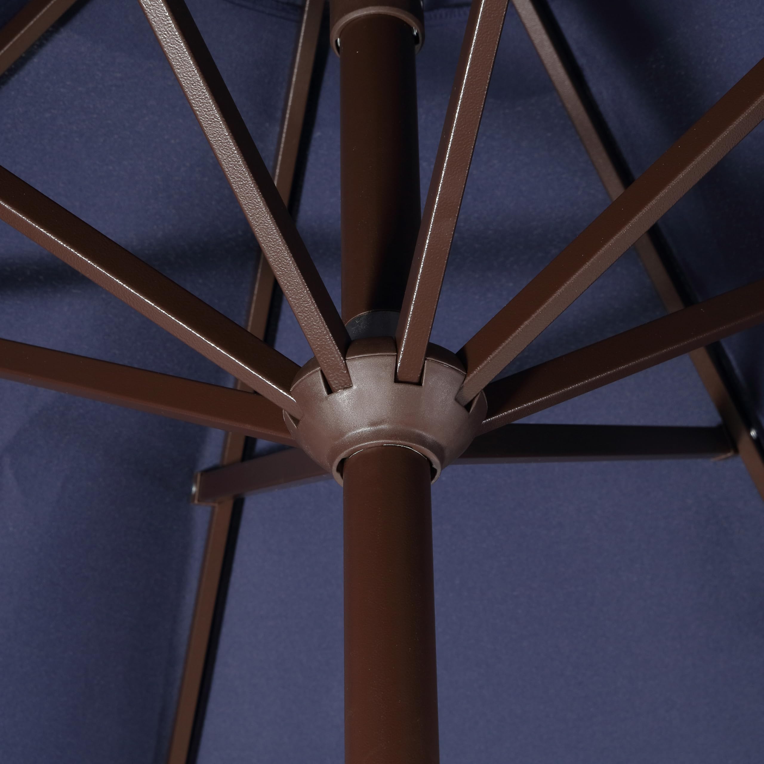 Jonathan Y UMB1002B Tracy 9 ft canopy suits family gatherings outdoors.