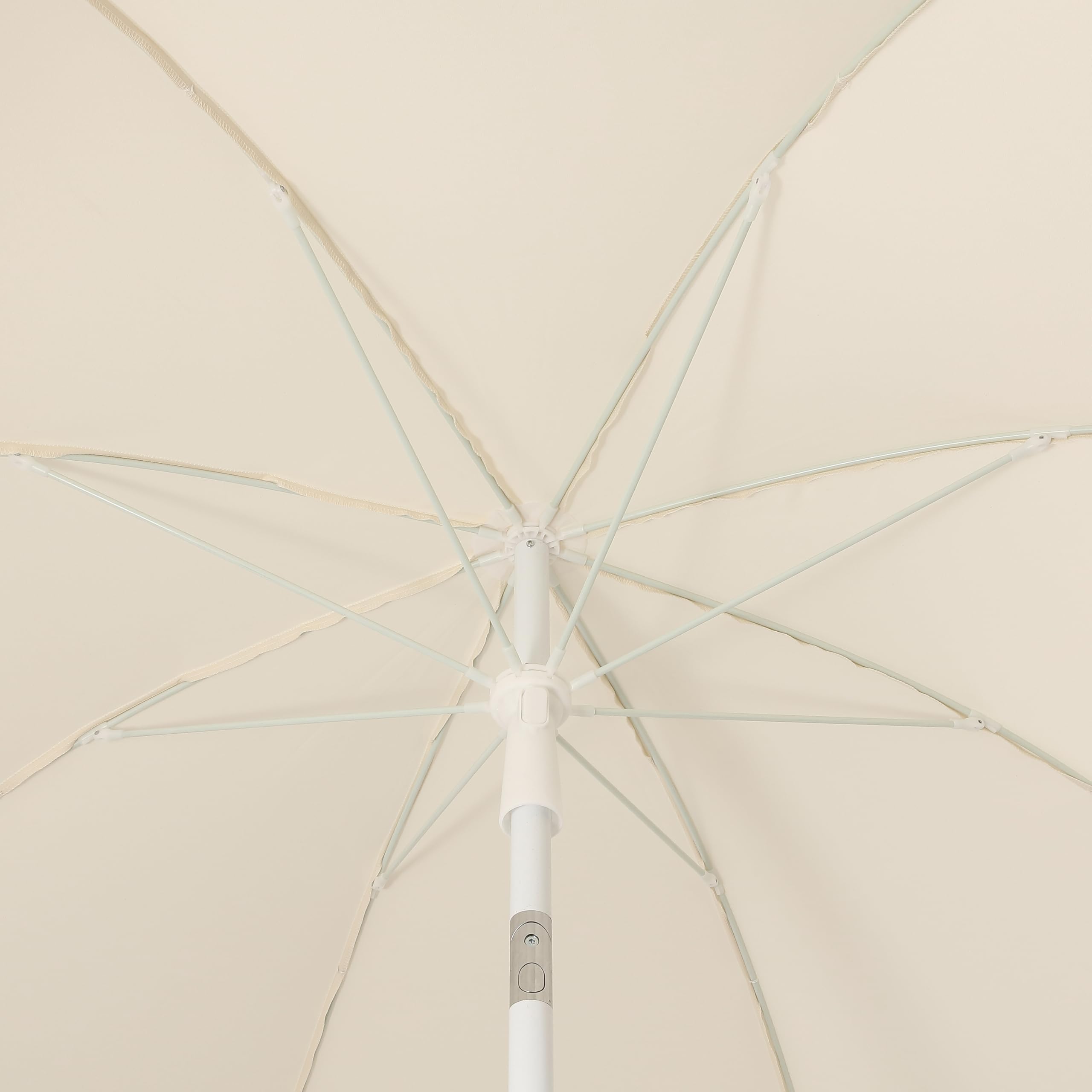 Jonathan Y Umb1004c Horizon cream-white design suits coastal settings