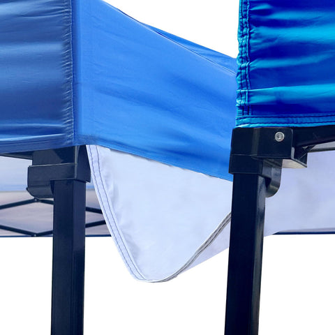 Joramoy rain gutter side attachment for quick setup and rain protection.