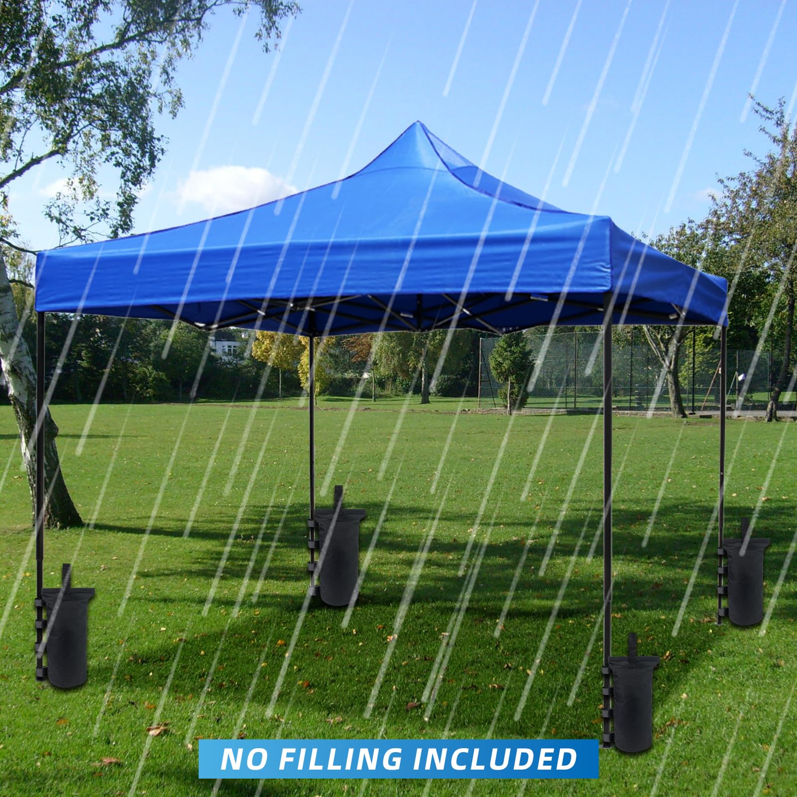 Joramoy ideal for camping, tailgating, and outdoor markets stabilize canopy.