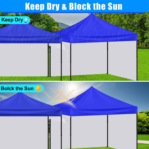 Joramoy premium 300D polyester silver-coated fabric offers waterproof protection and UV blocking.