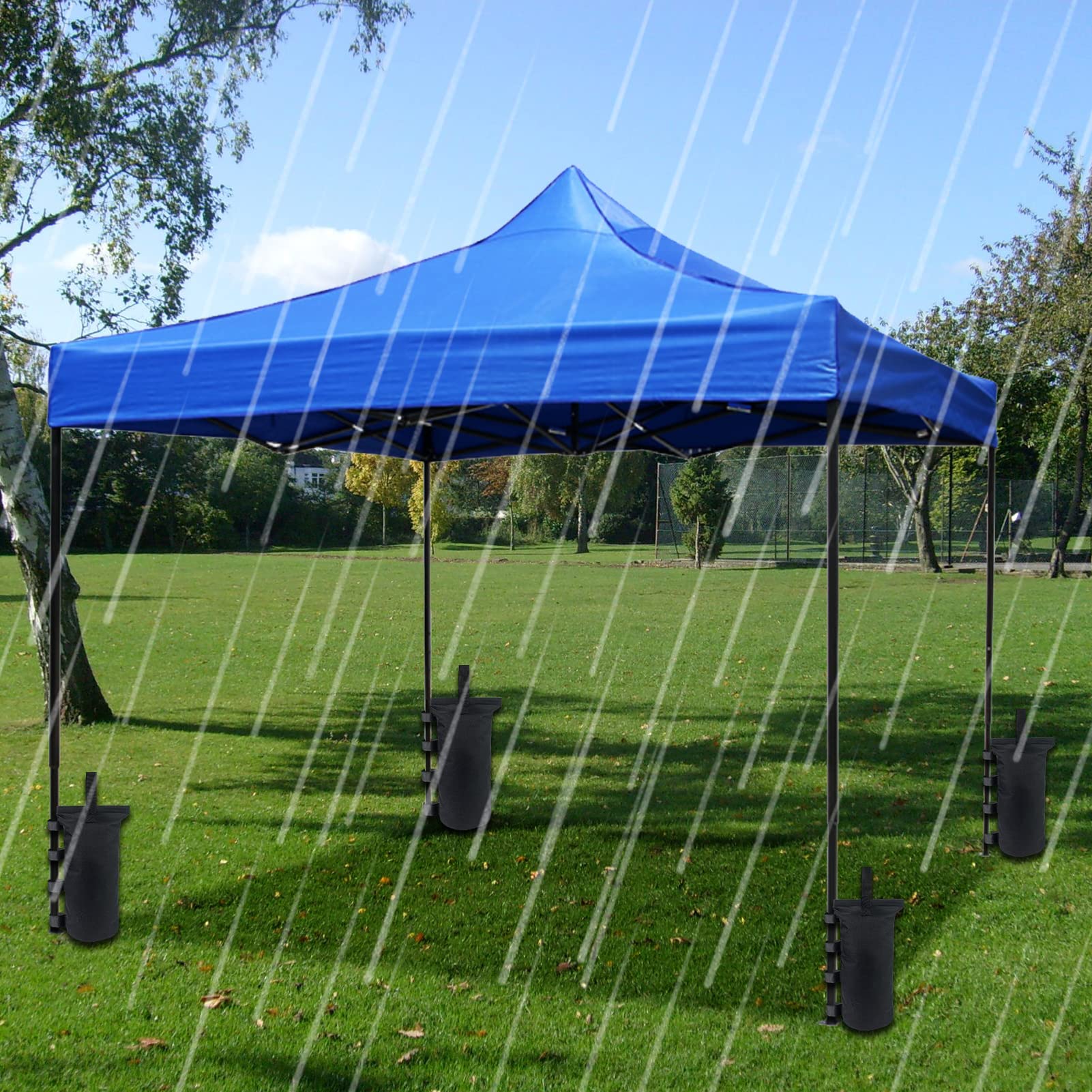 Waterproof inner PVC coating visible on Joramoy weight bags