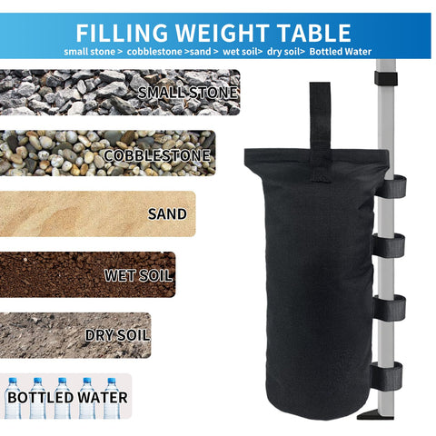 Durable 1680D polyester fabric on Joramoy weight bags