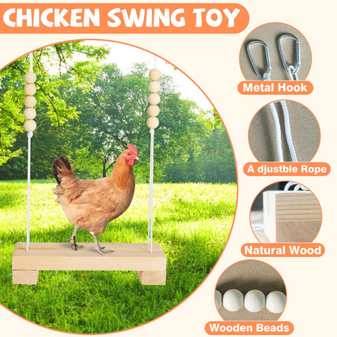 Jorewood wooden beads on the perch support natural scratching and nail health