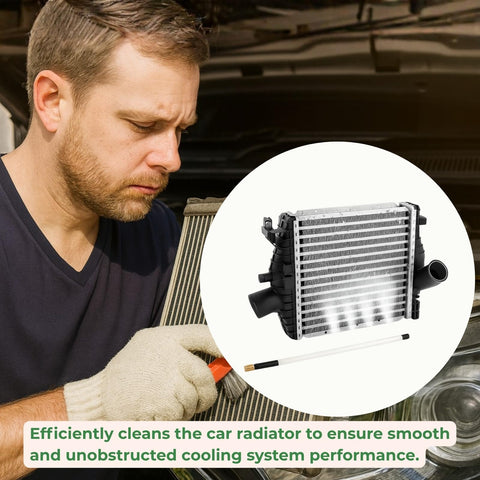 Jorivel in-use radiator cleaning system suitable for fleets and heavy equipment
