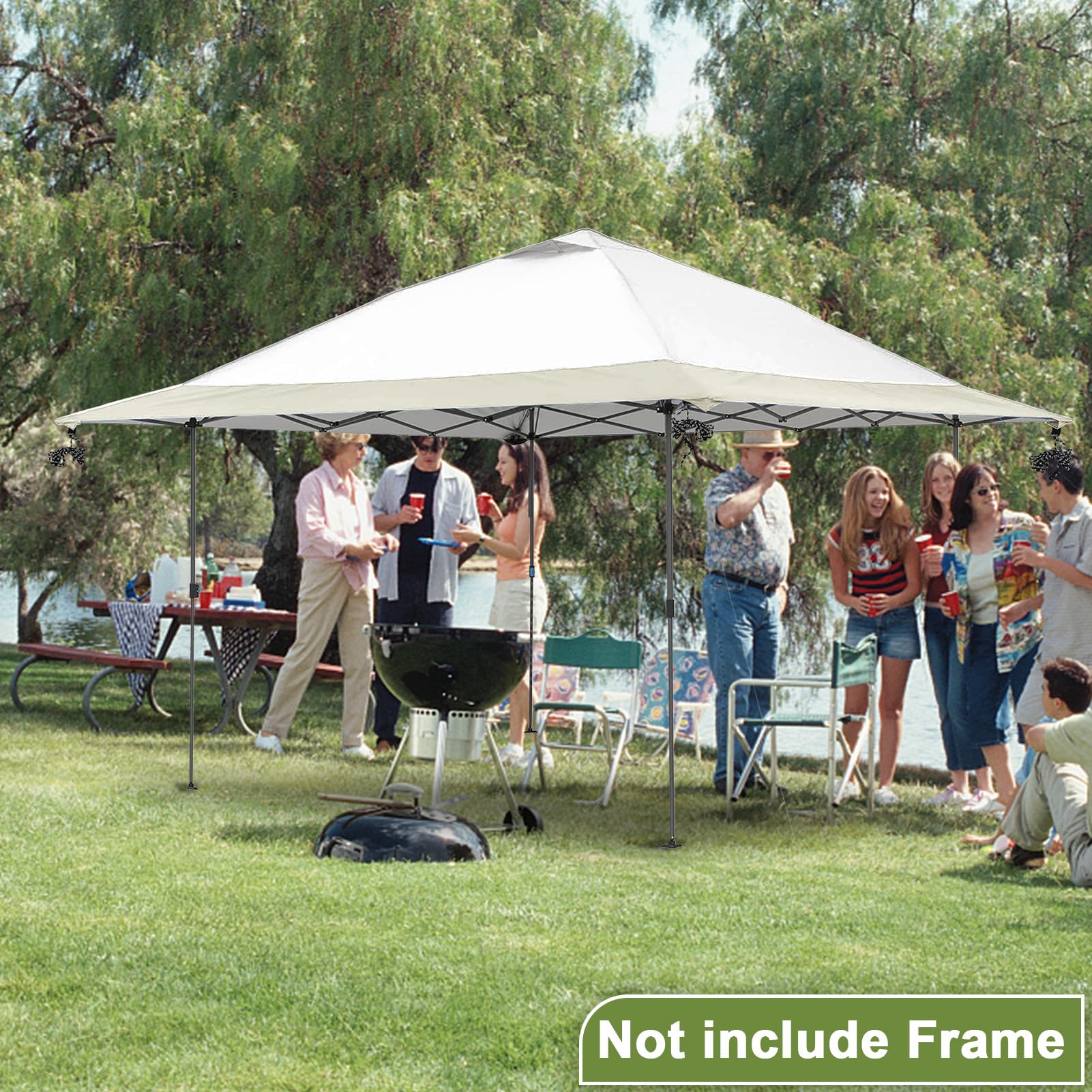 Jorohiker 13x13 canopy top cover durable material for repeated use