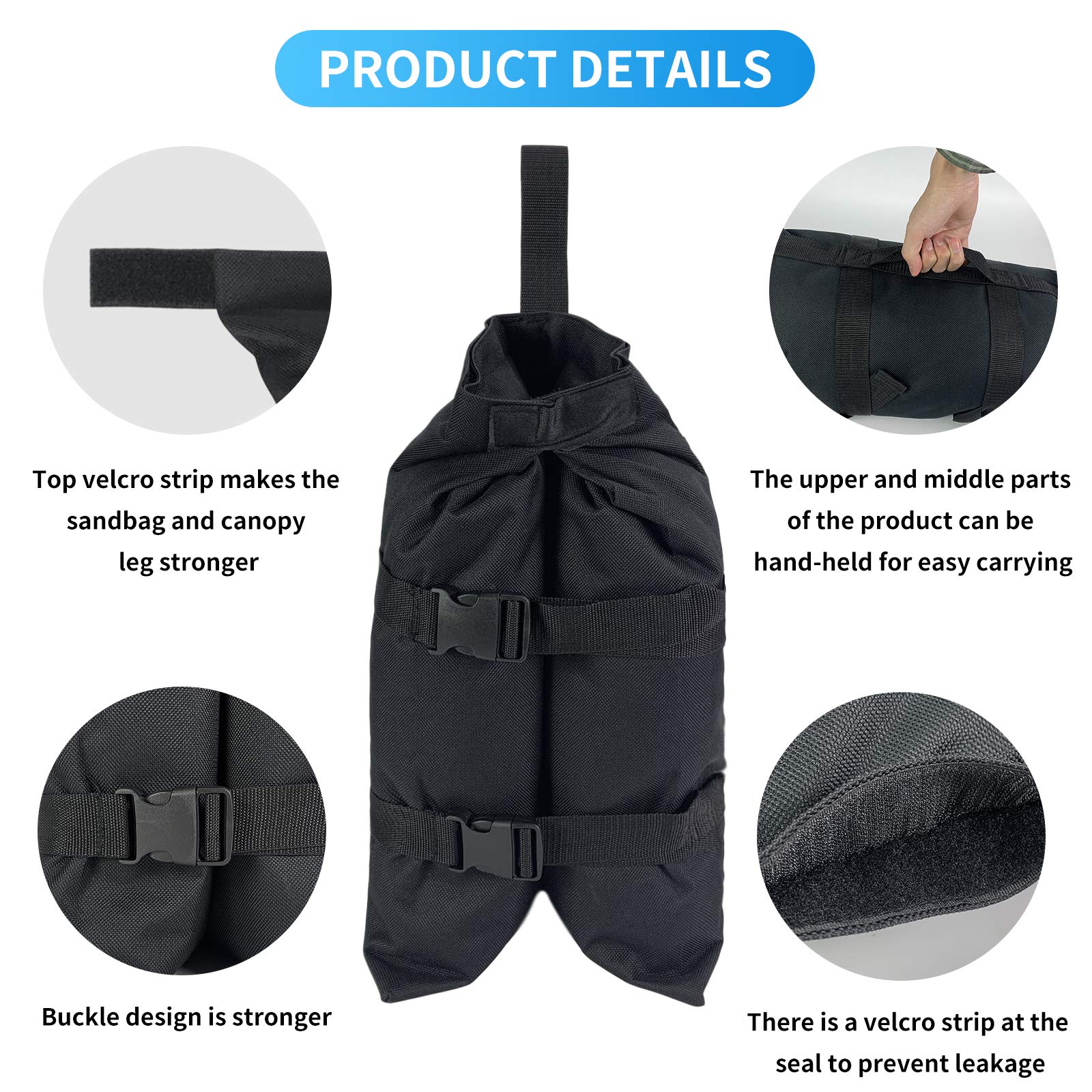 Jorohiker 1680d waterproof fabric close-up emphasizes rugged durability.