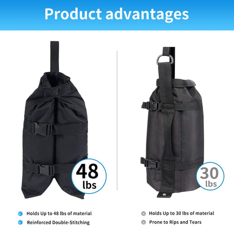 Jorohiker canopy leg attachment strap demonstrates quick and stable setup.
