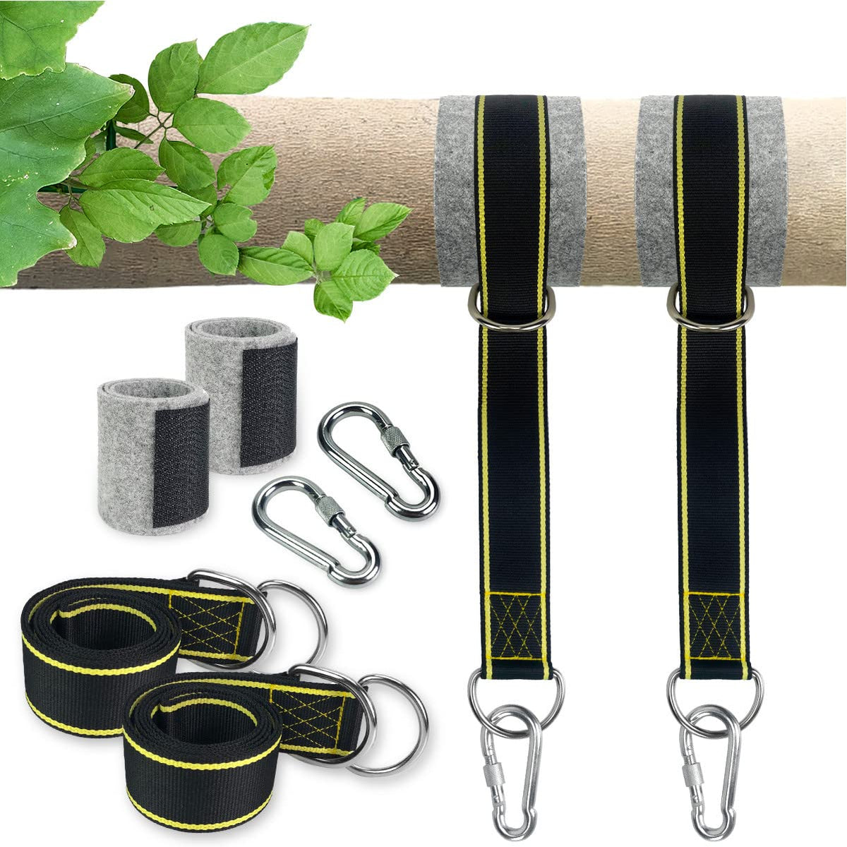 Jorohiker tree swing straps 5ft kit for quick, tool-free setup.