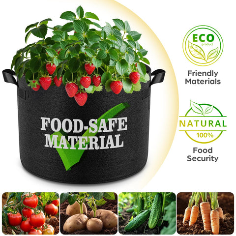 Jorvila bags are washable and reusable for sustainable gardening