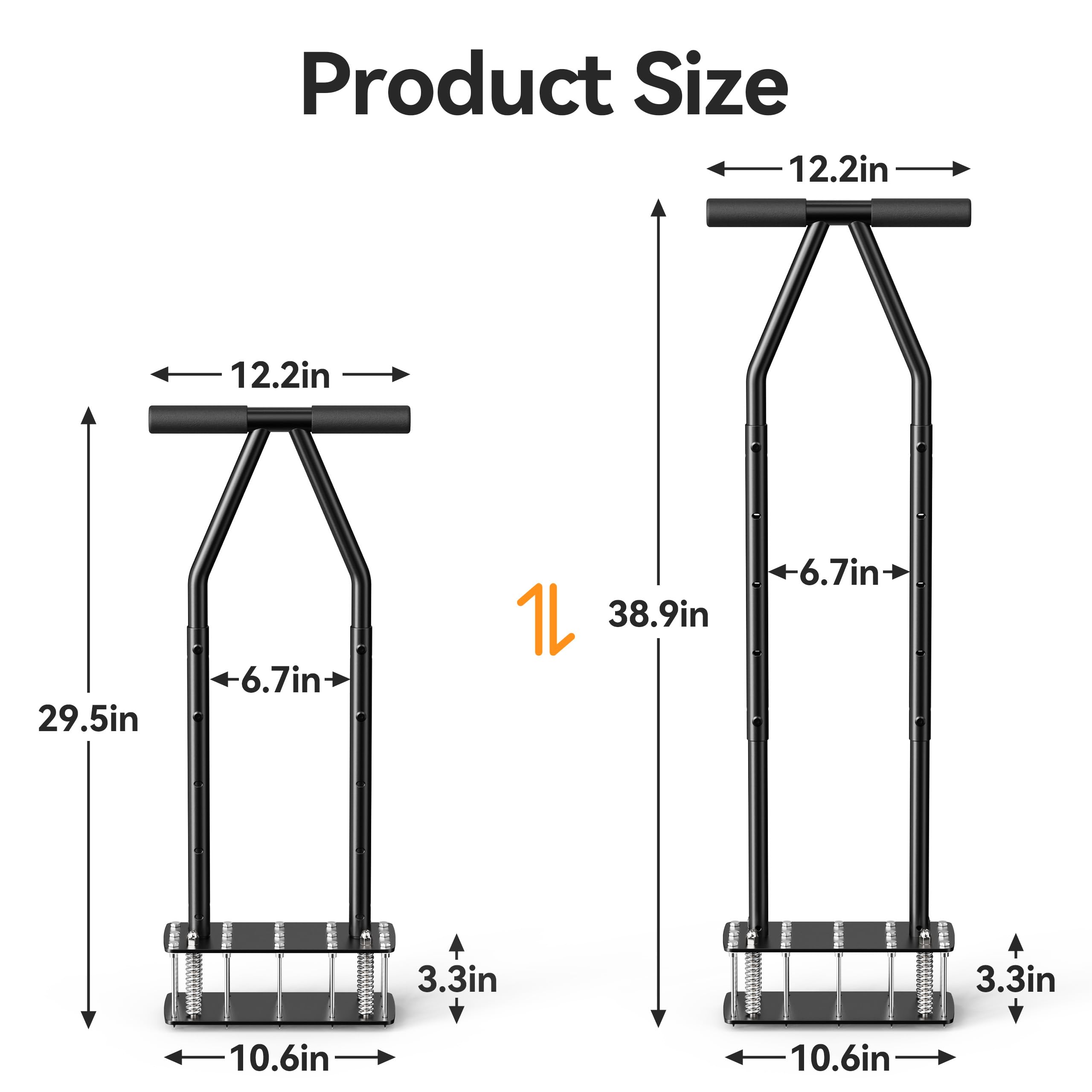 Josmimic durable 2mm steel frame built for lawn use