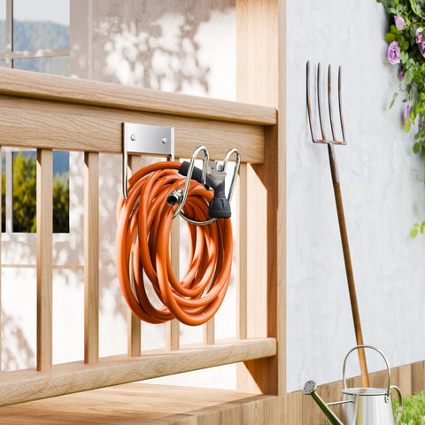Josmimic large-capacity holder supports up to 30 pounds for long hoses
