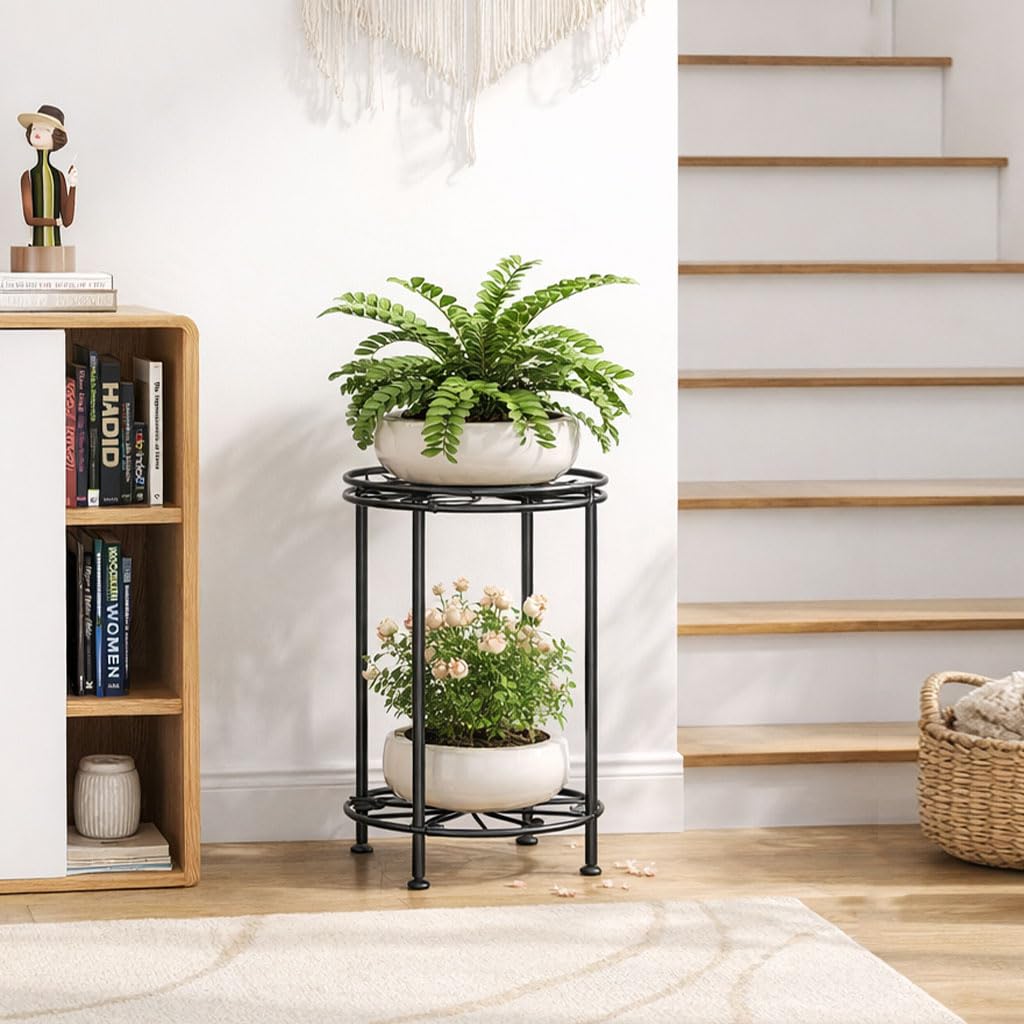Josmimic sturdy black metal frame ensures durable support.