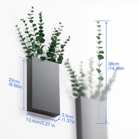 Josmimic waterproof and rustproof metal design for year-round use.