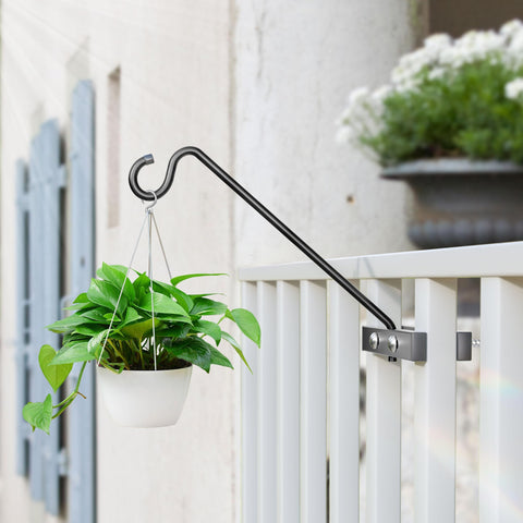 Josmimic durable hanger withstands rain and sun for long lasting use.