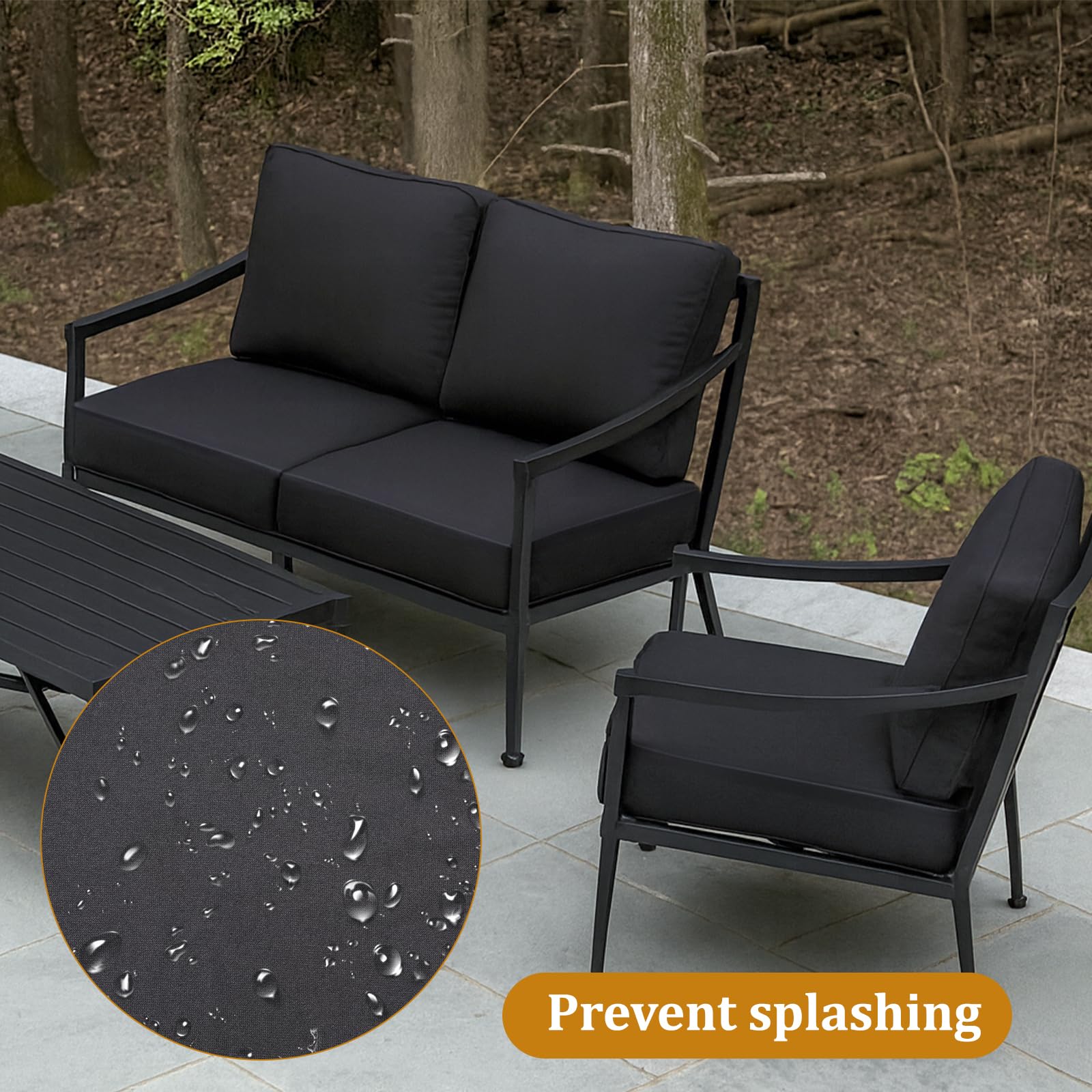 Protects against spills and wear on cushions.