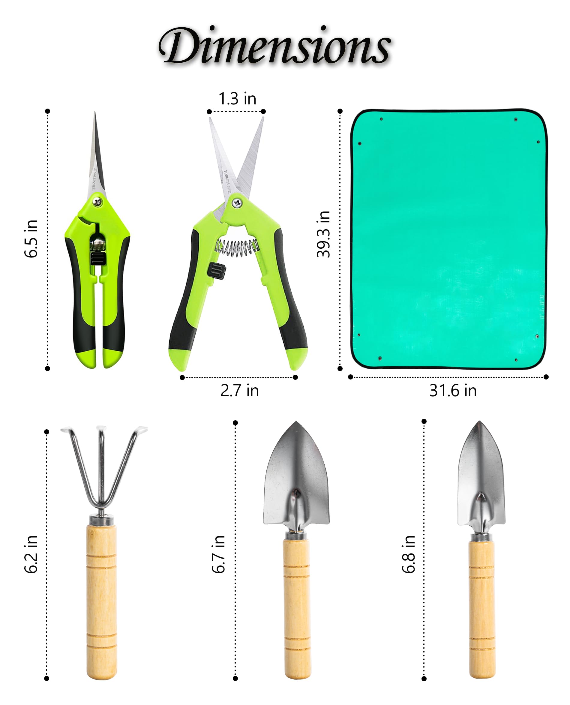 Josteve indoor gardening kit supports tidy care of houseplants.