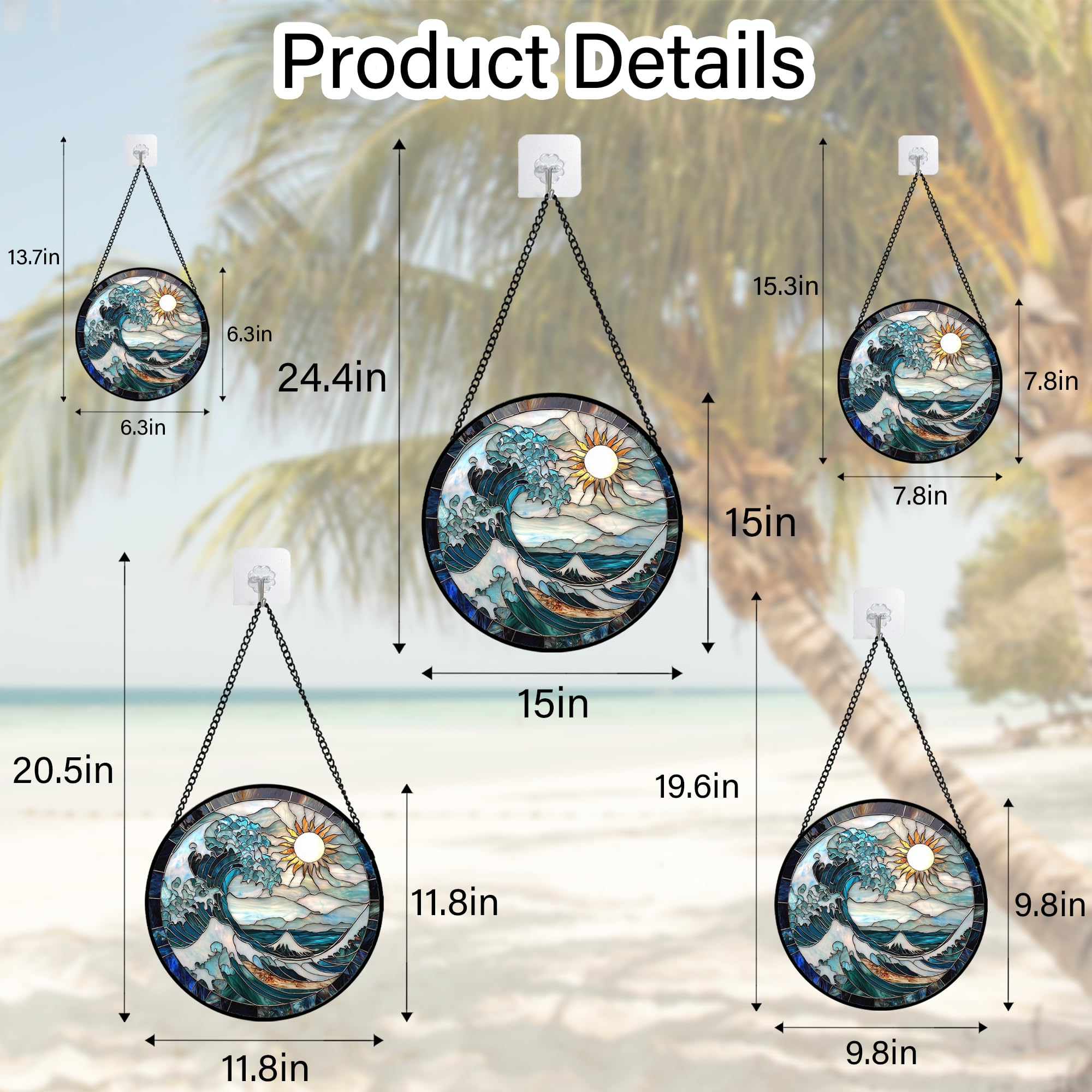 JOSUMALY home decor sun catcher doubles as a thoughtful gift.