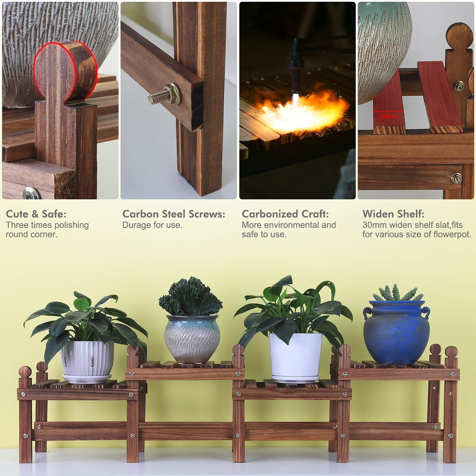 Jotboom round-top design adds charm and safe pot placement