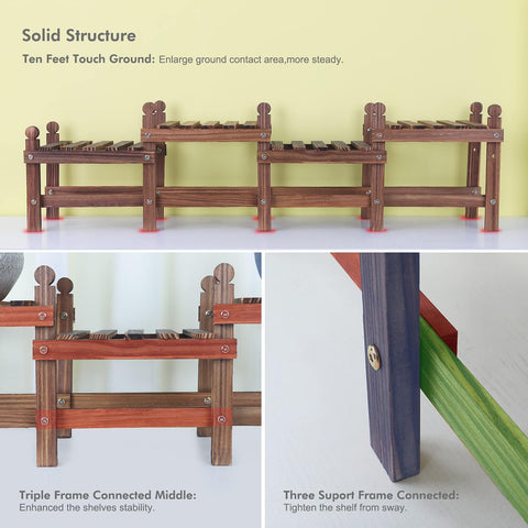 Jotboom hollow shelves promote ventilation and drainage for healthier plants