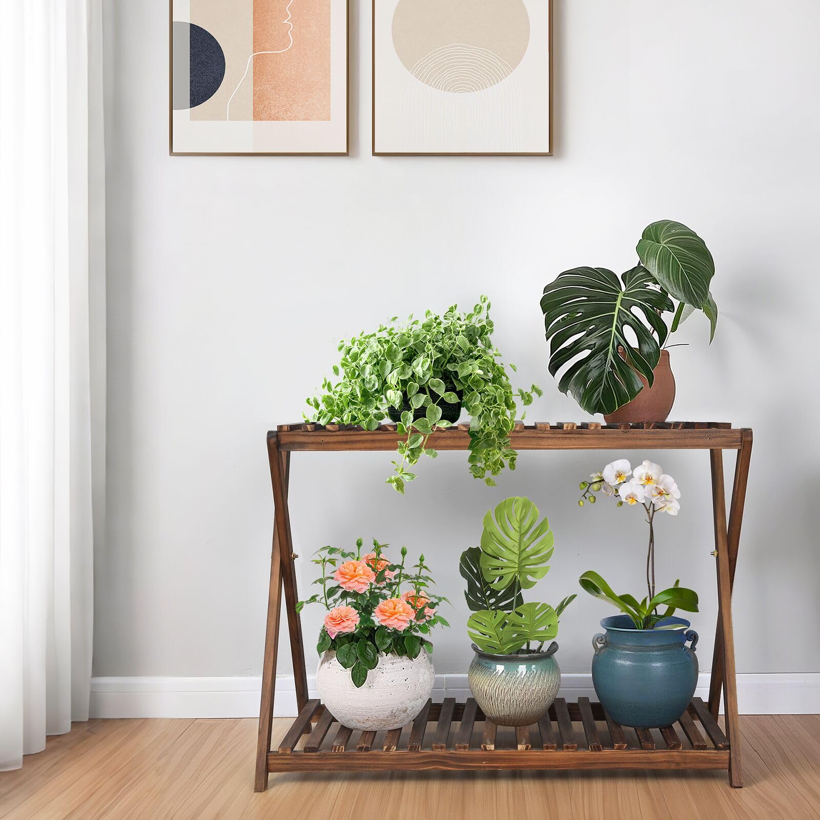 Jotboom indoor use fits living rooms and corners with plants