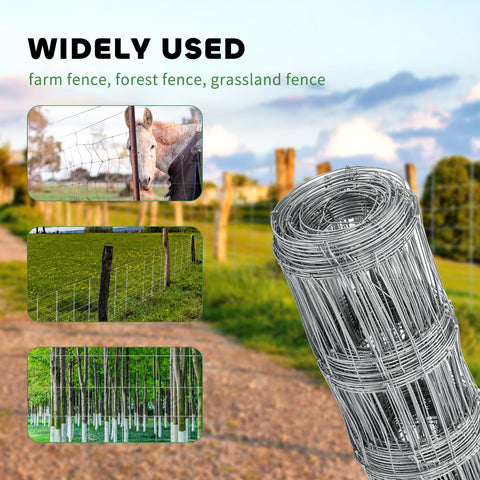 Jotesnew farm fencing for cattle and horses, versatile for gardens and orchards