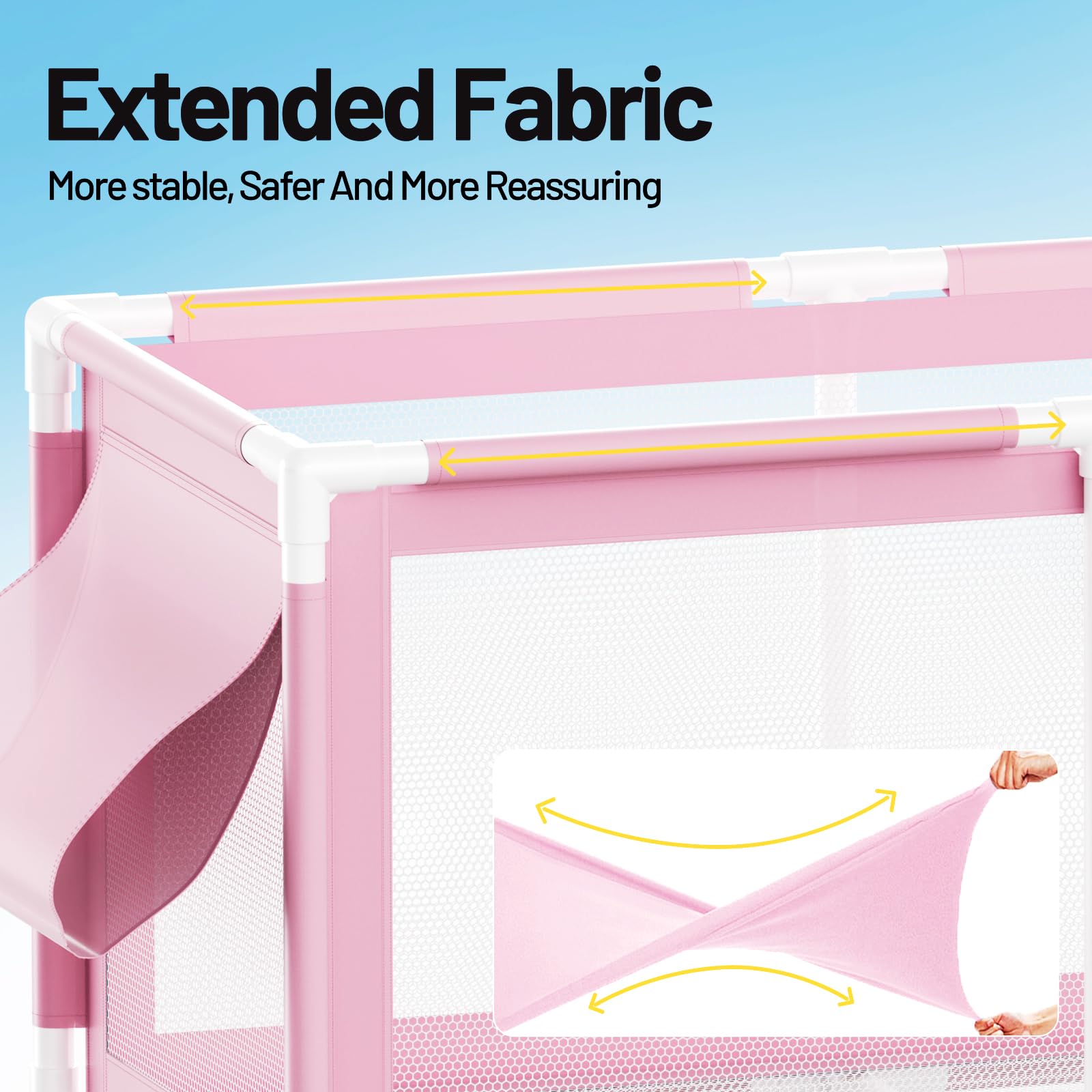 Jotesnew large-capacity mesh bin suits homes, resorts, and water parks