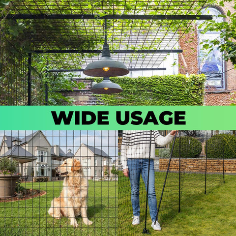 Jotesnew poultry netting and protection fence helps create safe enclosures.