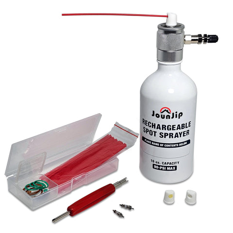 JOUNJIP refillable spray bottle compact design for precise cleaner application