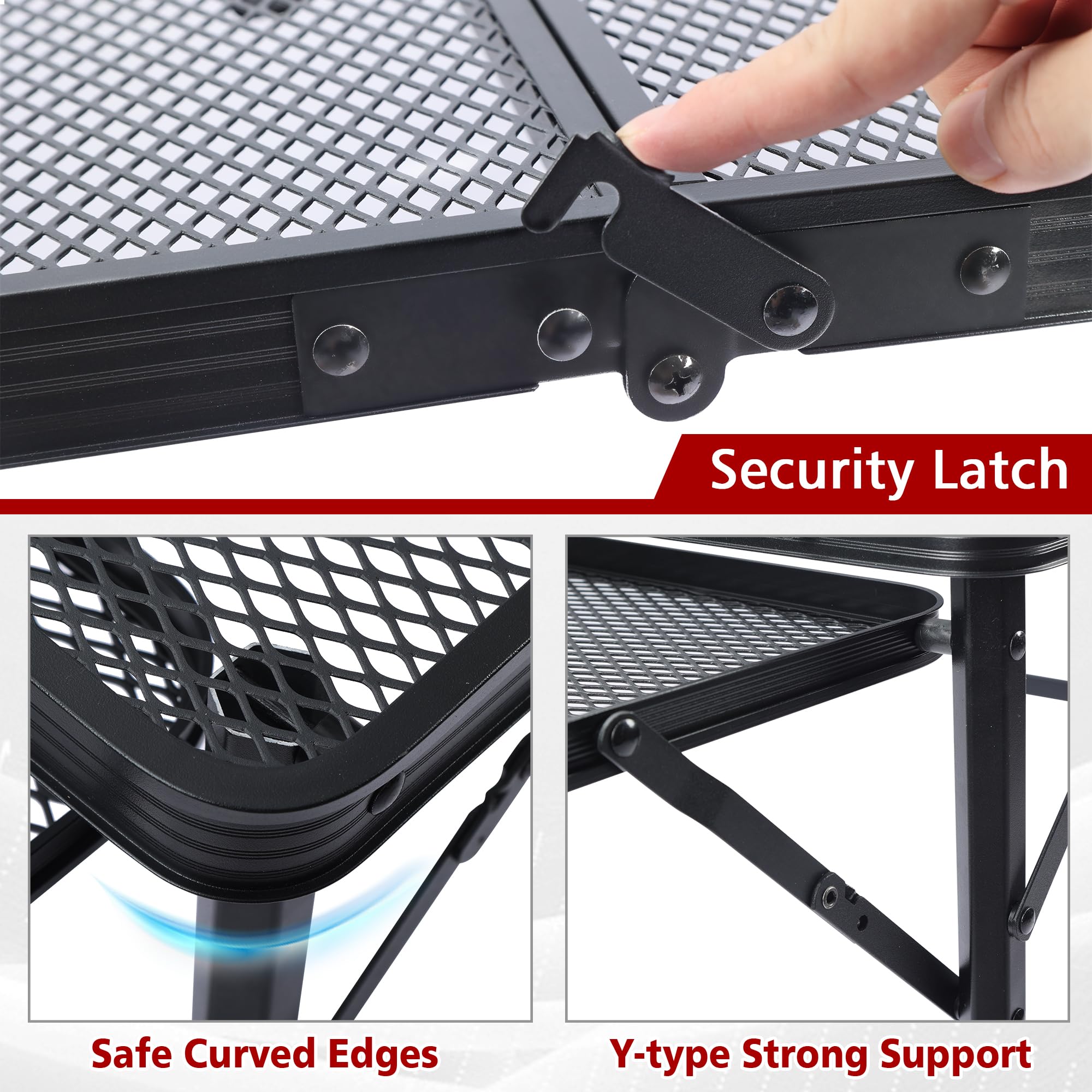 JOUYEK waterproof mesh desktop resists water and heat for outdoor meals