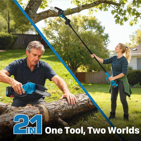 Jovant brushless motor delivers faster cuts and longer life.