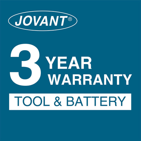Jovant built-in oiling system keeps chain lubricated during work.