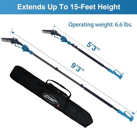JOVANT lightweight design reduces fatigue during extended trimming.
