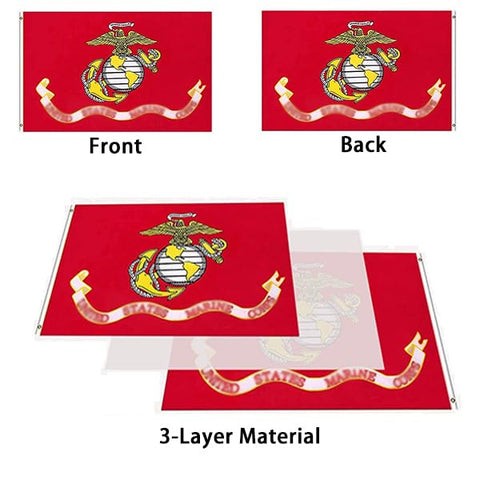 Durable 240D polyester flag waterproof and quick drying outdoors